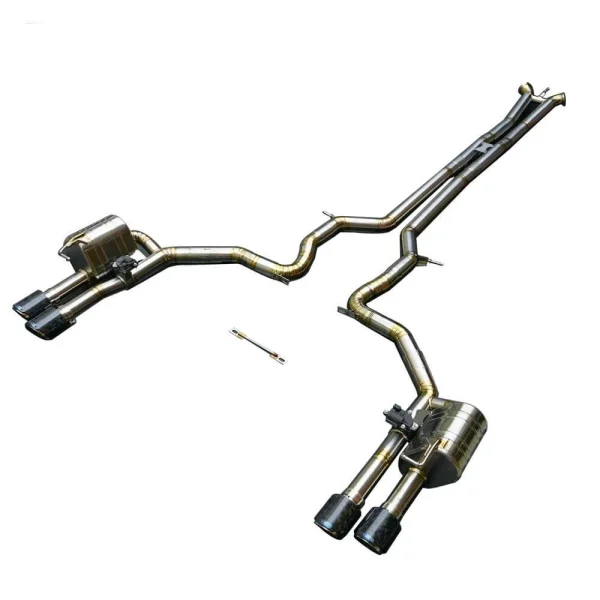 Porsche Panamera 971 3.0T Valved Cat-Back Exhaust System - Image 6